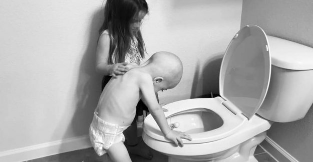 Mother shares heartbreaking photo: This is cancer in childhood