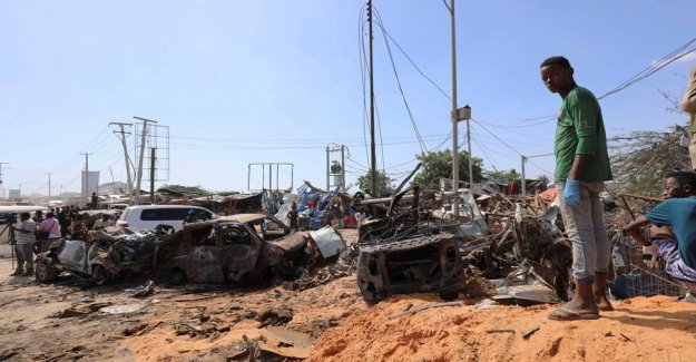 At least 73 killed in bomb explosion in Mogadishu