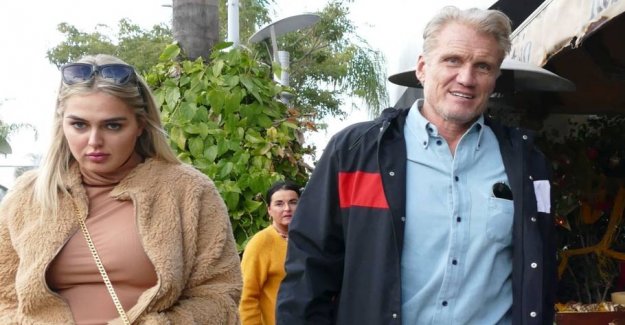 62-year-old Dolph is the girlfriend of 24-year-old