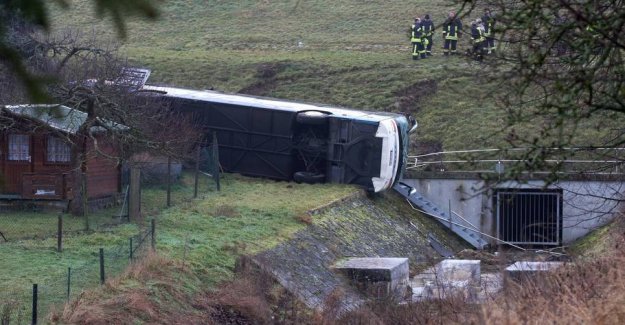 German school bus in accident: Two killed