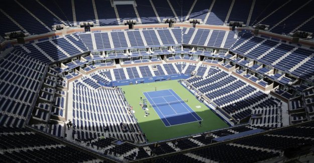 The coronavirus has not disrupted the plans of the US Open tennis