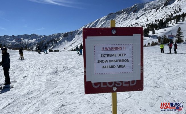 Skier dies after being Discovered buried upside down in snow in Mammoth Mountain