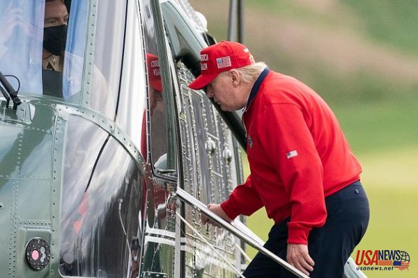 Trump wants to play golf at the Biden swearing-in in Scotland - but is not allowed in there