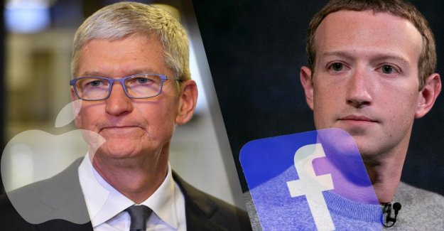 Facebook Apple's Mark Zuckerberg, Apple declared to be the great rival