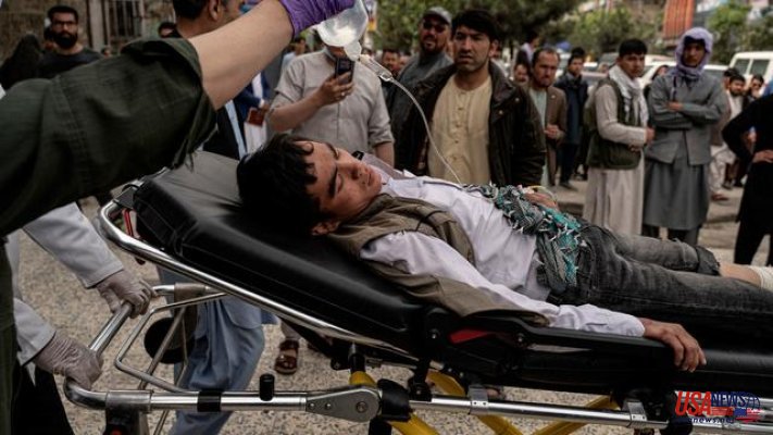 At least 6 civilians were killed in blasts that targeted Kabul's schools, Afghanistan.