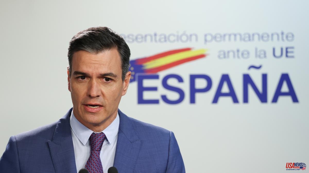 Sánchez calls the rejection of Podemos a "testimonial position": "It is a success that Spain is part of NATO"