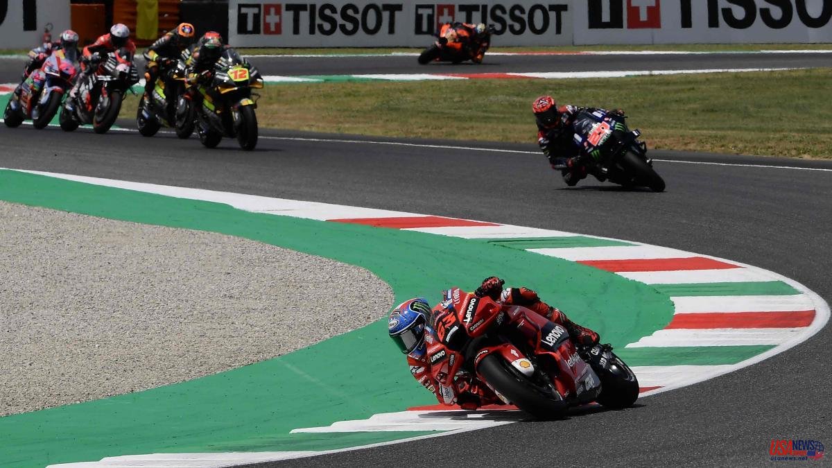 Bagnaia wins in Mugello and knocks on the door of the fight for the World Cup