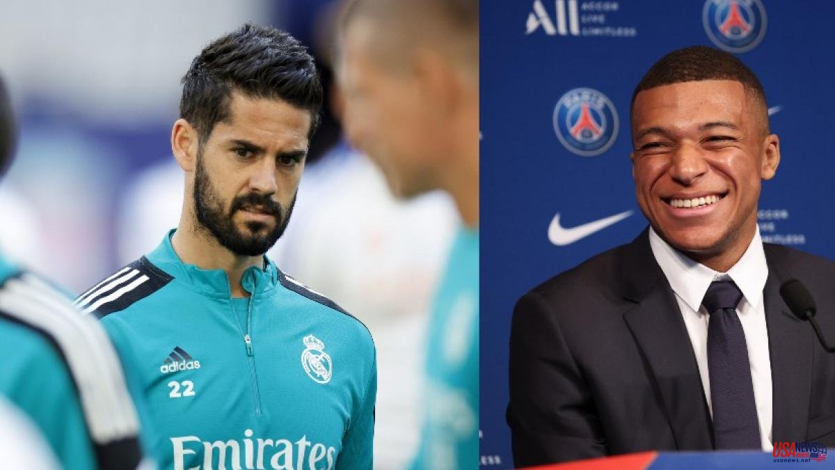 Isco's message to Mbappé in his farewell letter from Real Madrid