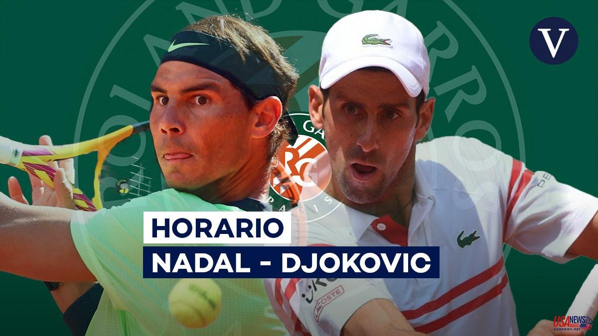 Novak Djokovic - Rafael Nadal: Schedule and where to watch Roland Garros 2022 on TV today