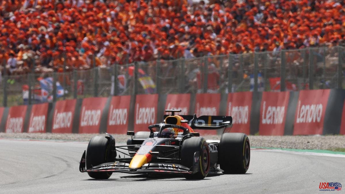 Verstappen gives a champion blow before 121,667 spectators in Montmeló