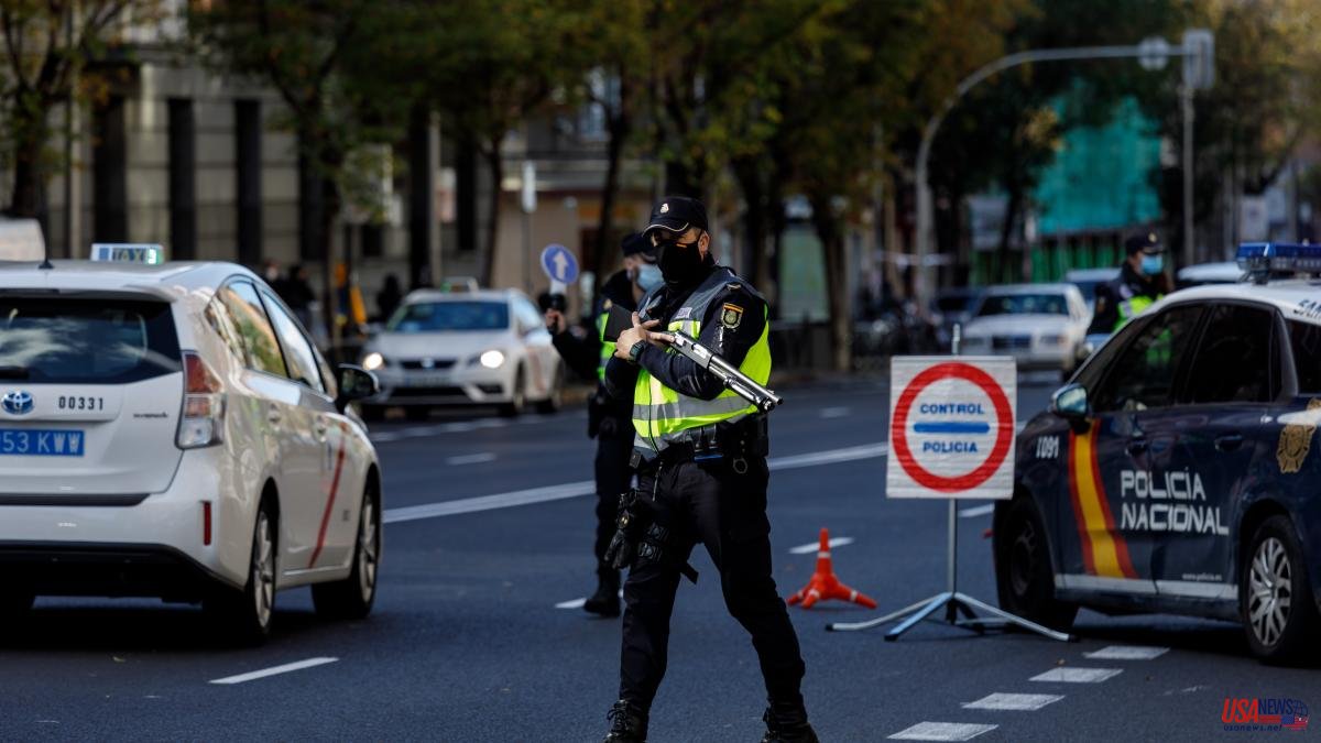 The Police tighten controls and restrictions for the NATO Summit in Madrid
