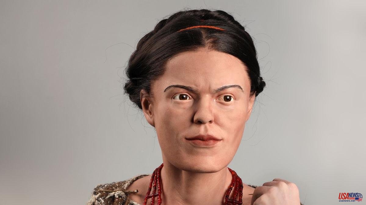 A woman from 4,000 years ago