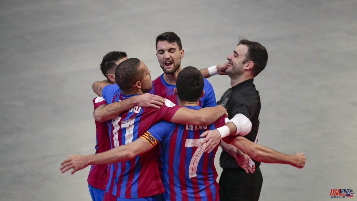 Barça - Palma Futsal: Schedule and where to watch the playoff of the National Futsal League on TV