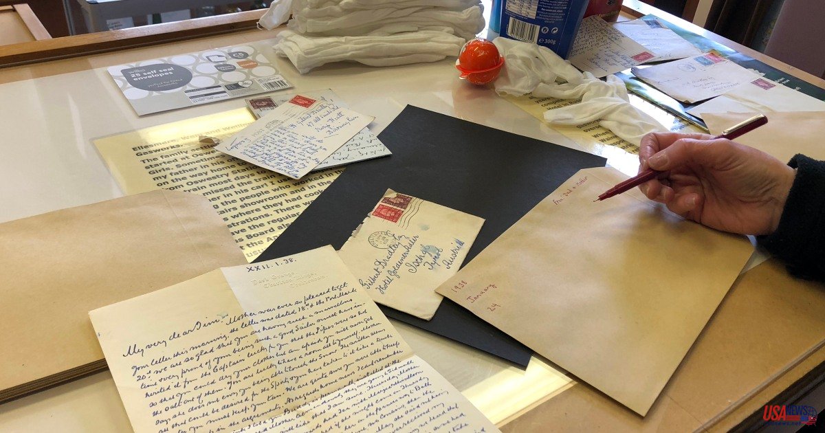 "The Letter Men" details love letters between two men who were separated during WWII.