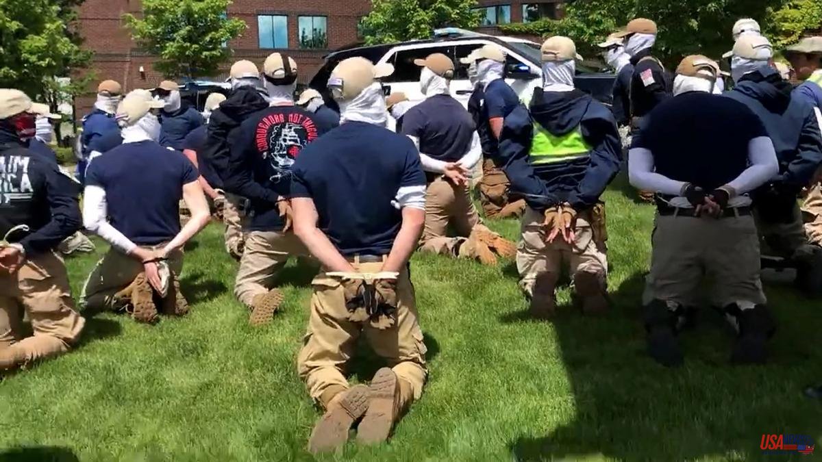 They arrest 31 supremacists who planned to attack an LGBTI pride event in Idaho