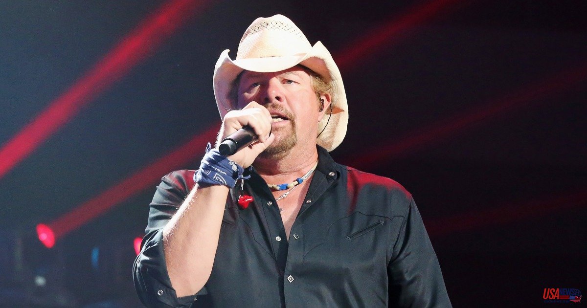 Toby Keith, a country singer, has been diagnosed with stomach cancer