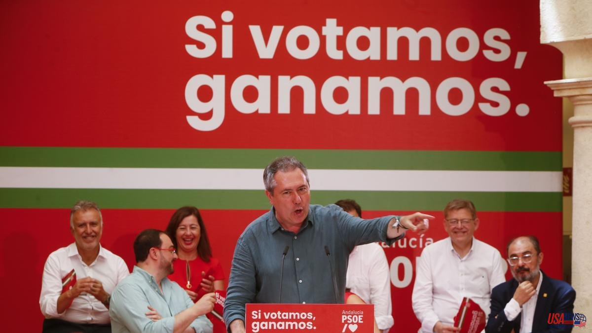 The barons of the PSOE are on guard due to the poor prognosis in Andalusia