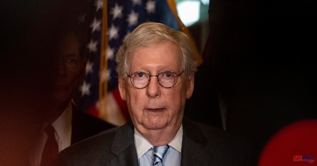 Senator Minority Leader Mitch McConnell said he supports a framework deal on guns
