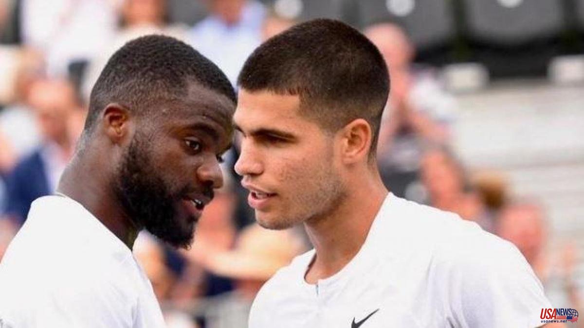 Alcaraz falls to Tiafoe in his debut on grass and is not seen