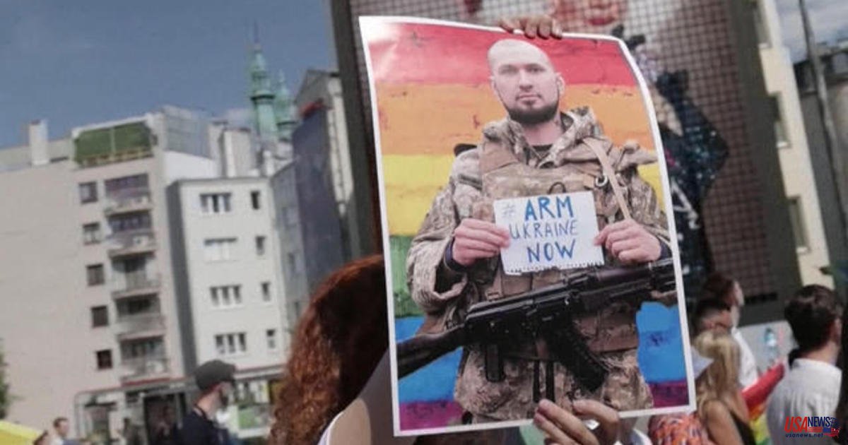 Ukraine's LGBTQ+ community fights to freedom at the frontline