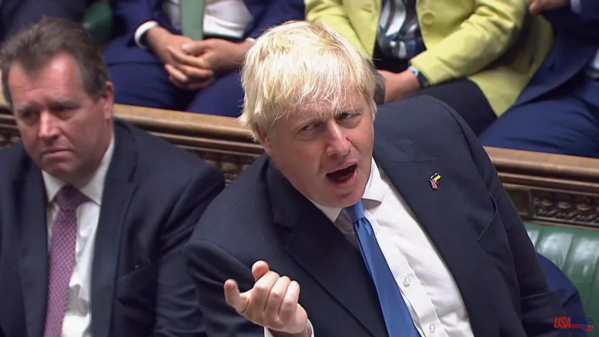 Boris Johnson bids farewell quoting Terminator: