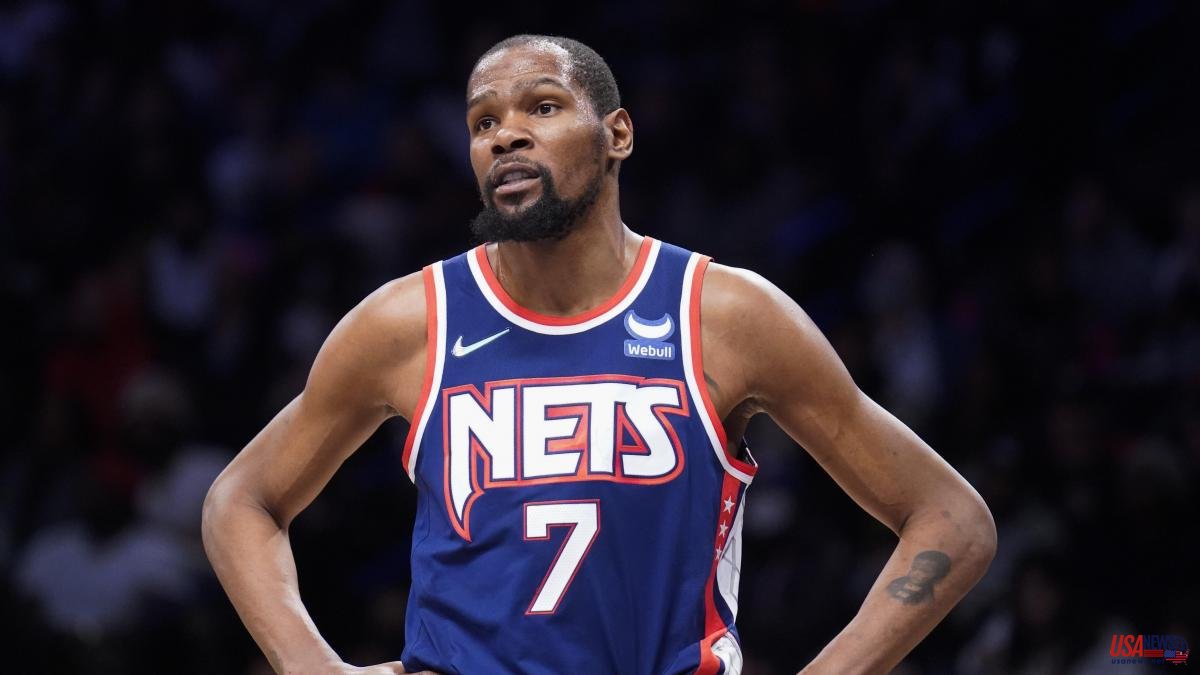 Kevin Durant has had enough of the Nets but it is not clear that he can leave