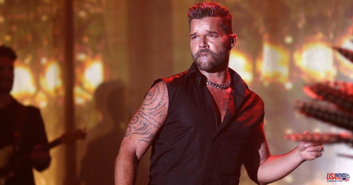 Ricky Martin is given a restraining order and says that the claims are "completely false".
