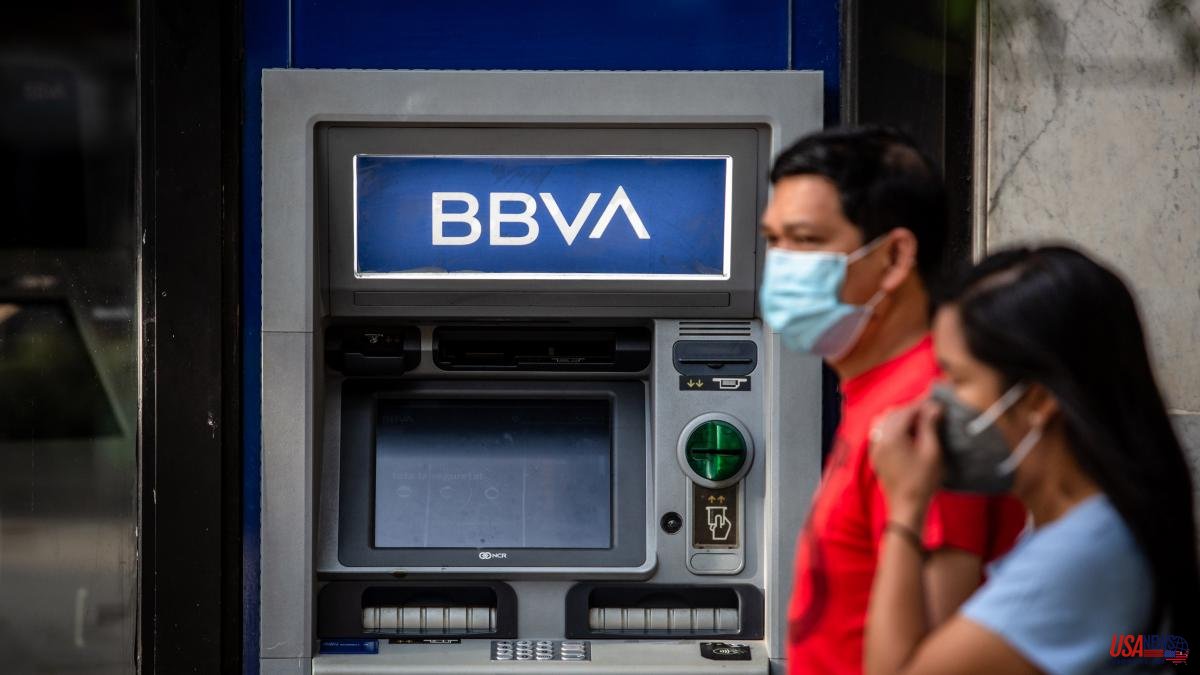 BBVA earns 3,000 million until June, 57% more