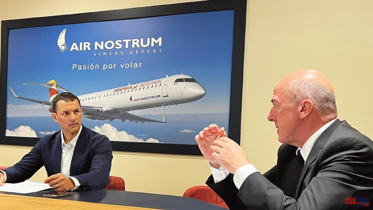 Andorra and Air Nostrum highlight the occupation of the connection with Madrid
