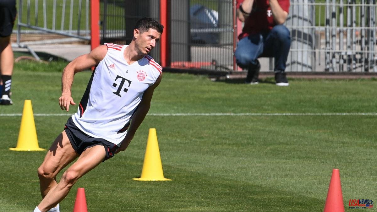 Lewandowski will travel directly to the United States to join Barça's tour