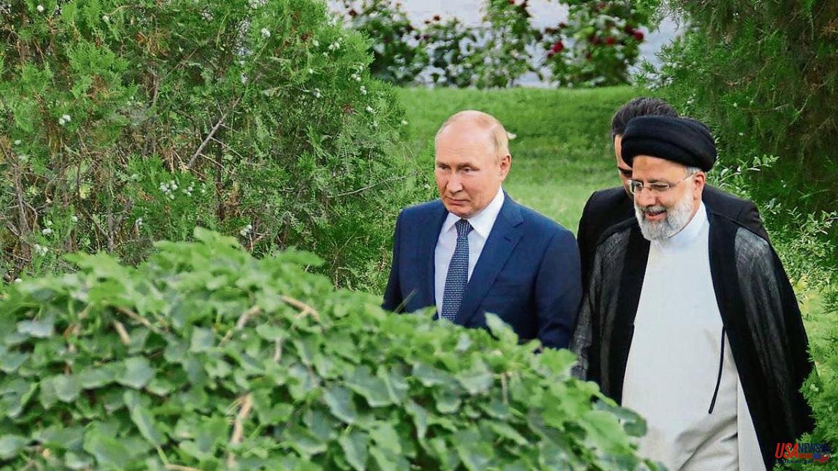 Putin strengthens ties with Iran, another country punished by Western sanctions