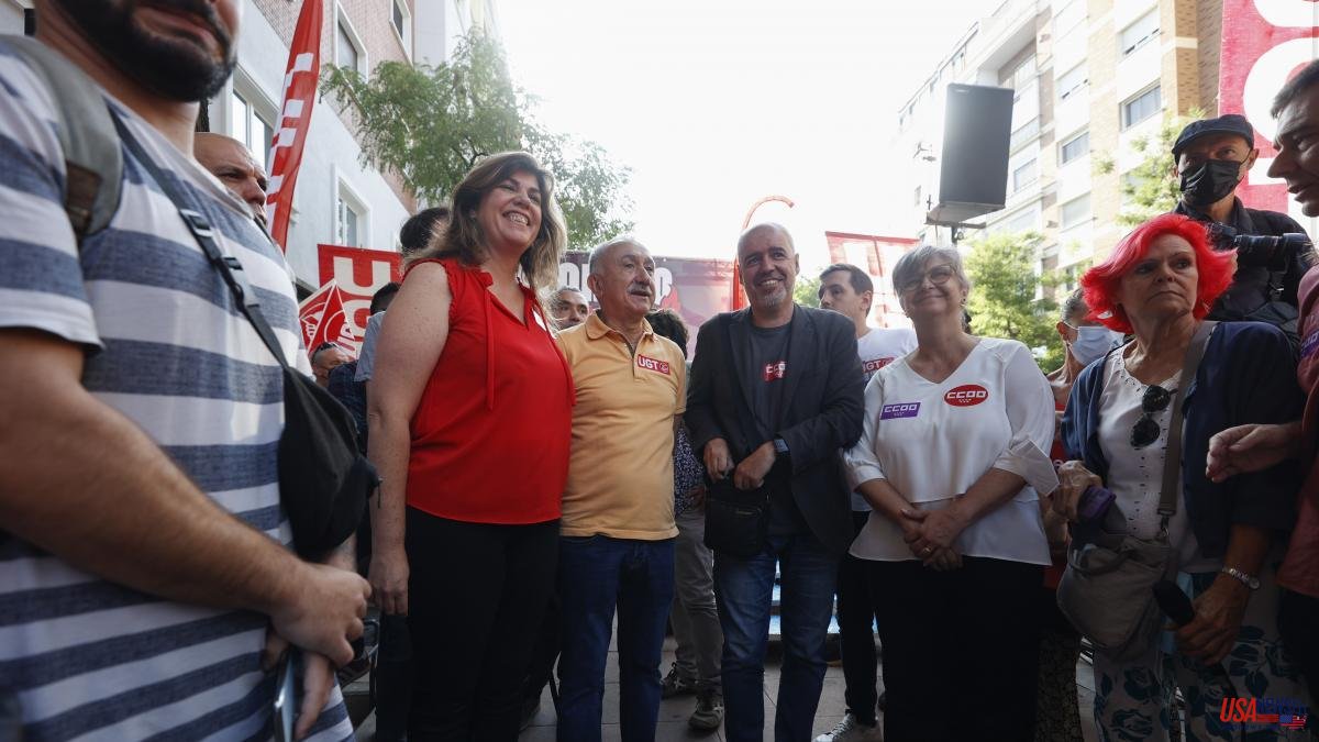 The unions call for massive mobilization after the summer and demand another rise in the SMI