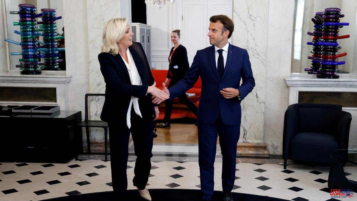 Macron pushes through his anti-inflation package with Le Pen's vote