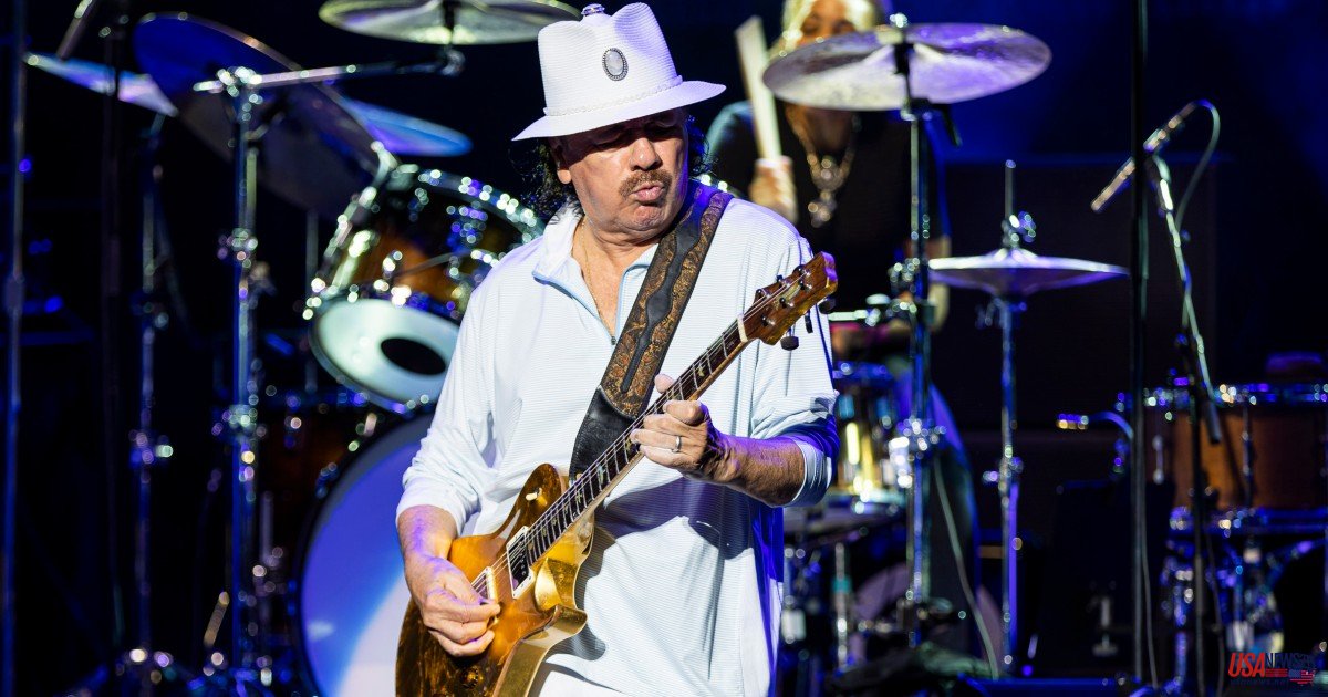 After collapsing on stage, rock icon Carlos Santana has postponed six dates of his tour.