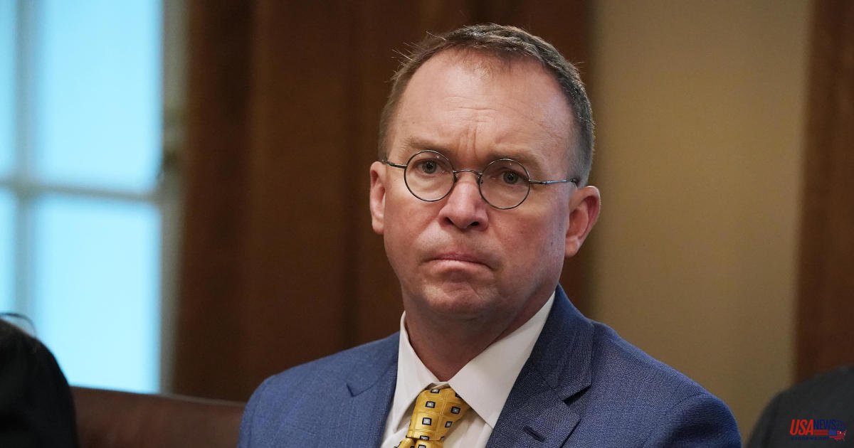 Mick Mulvaney stated Jan 6 chaos was a sign of a "complete breakdown" in West Wing operations