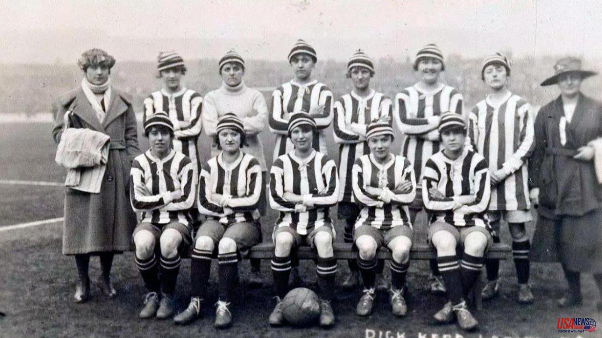 A century since the banning of women's football in England