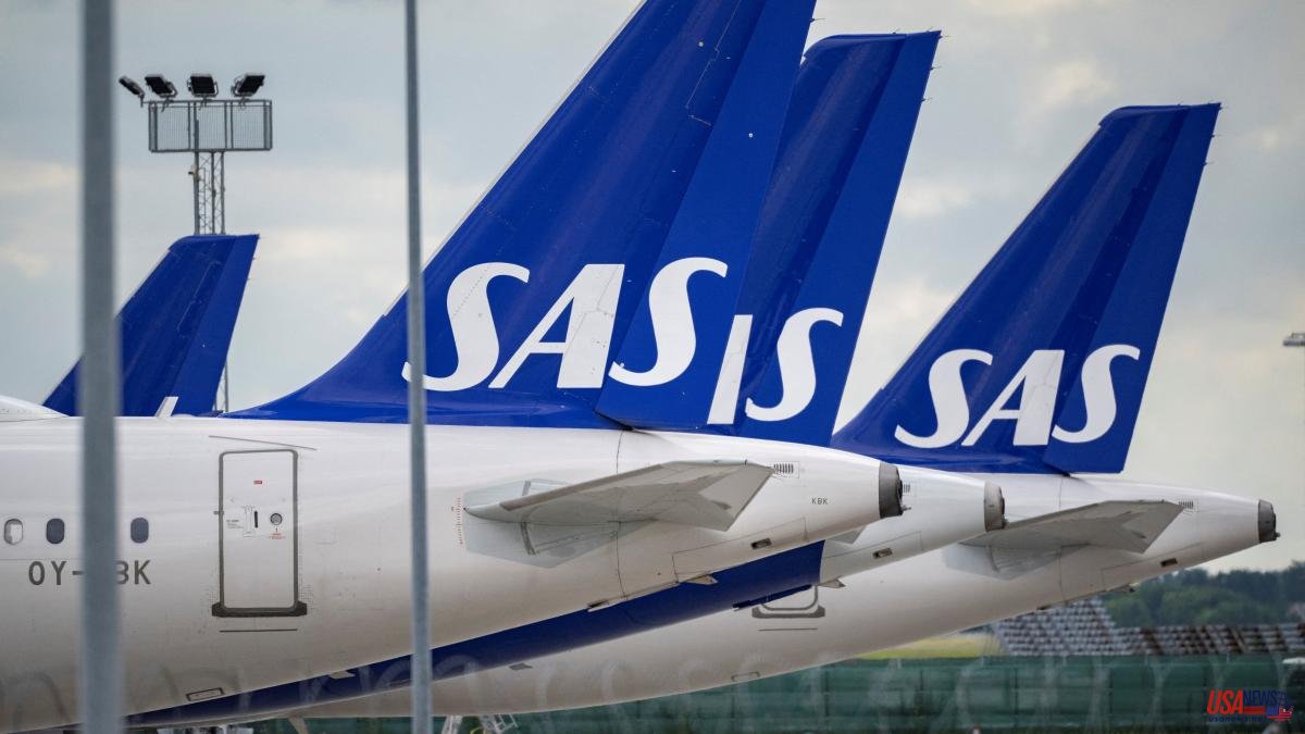The airline SAS requests bankruptcy in the United States
