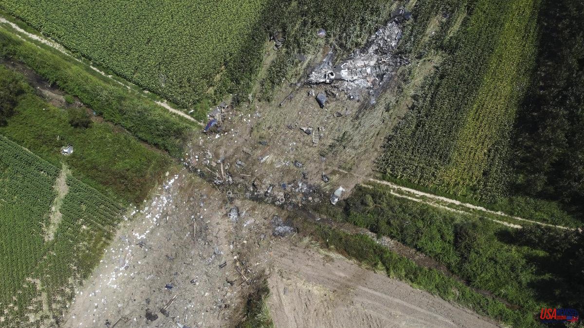 Mystery around the crash and explosion of an Antonov plane in Greece