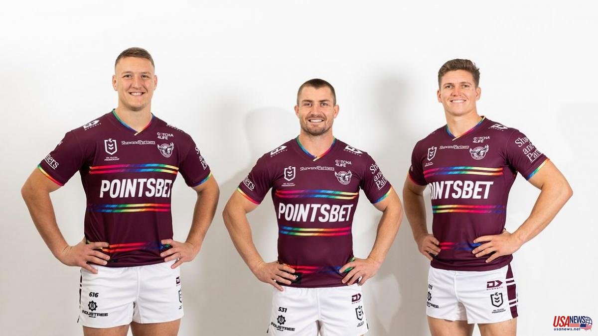 Seven rugby players from an Australian team refuse to play with an LGBTI shirt