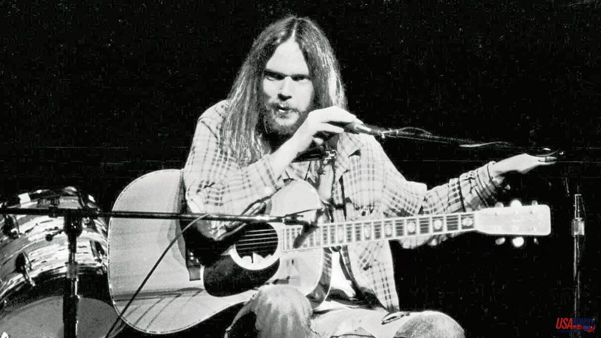 Neil Young, the miner who found the heart of rock