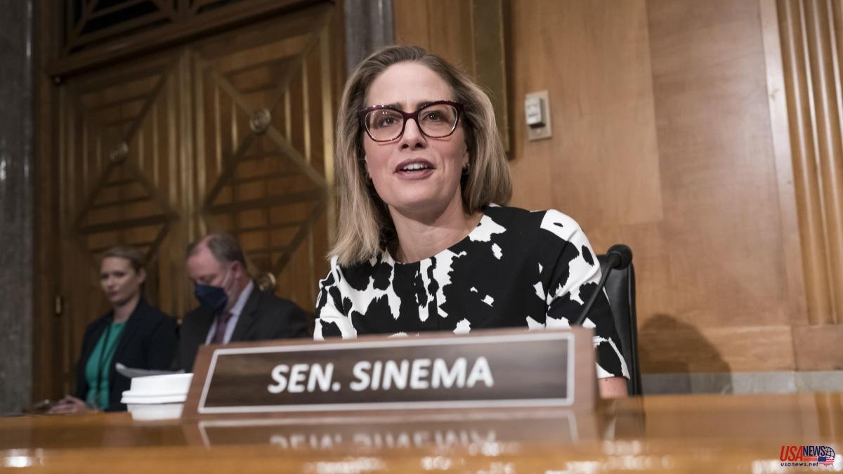 Senator Sinema supports investment against climate change in the US.