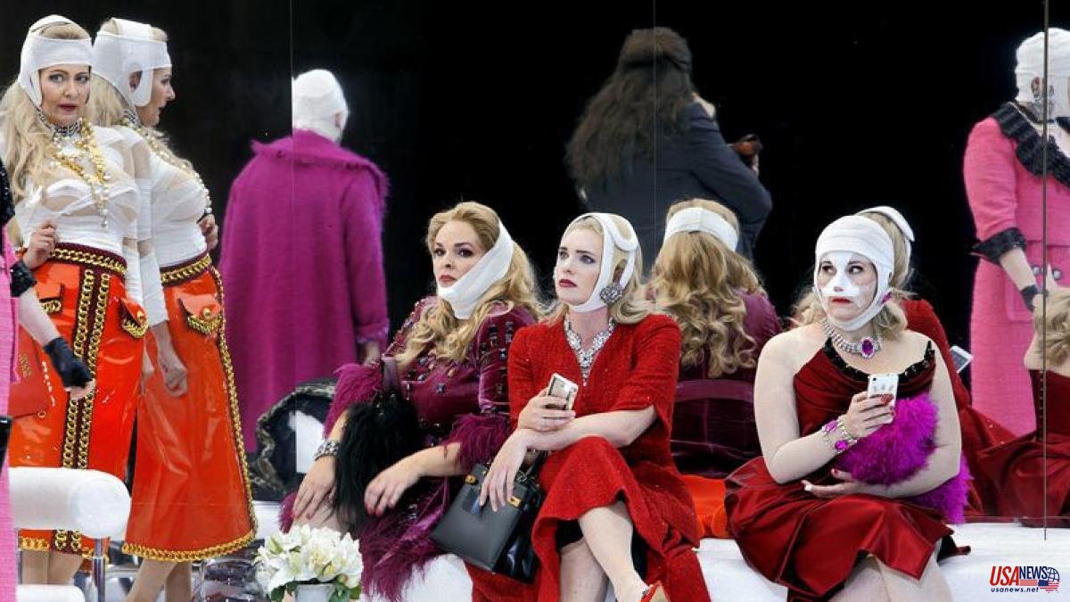 A hilarious montage of Wagner's 'Ring' divides the public in Bayreuth