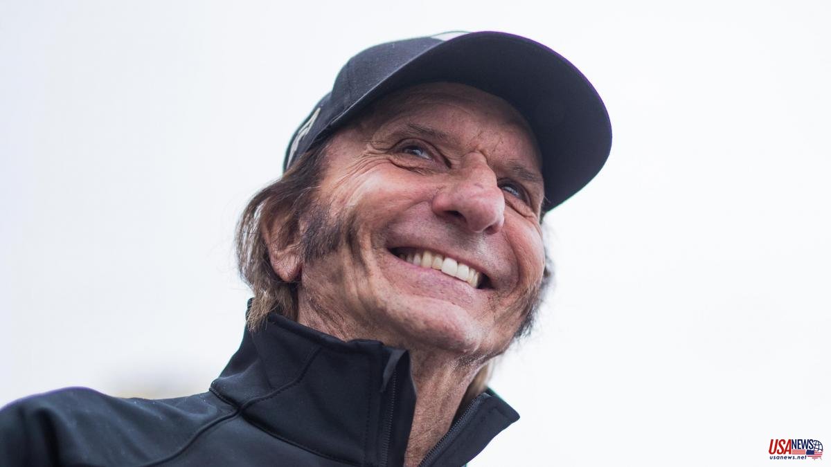 Former Formula 1 driver Emerson Fittipaldi, candidate for the Italian Senate for the extreme right
