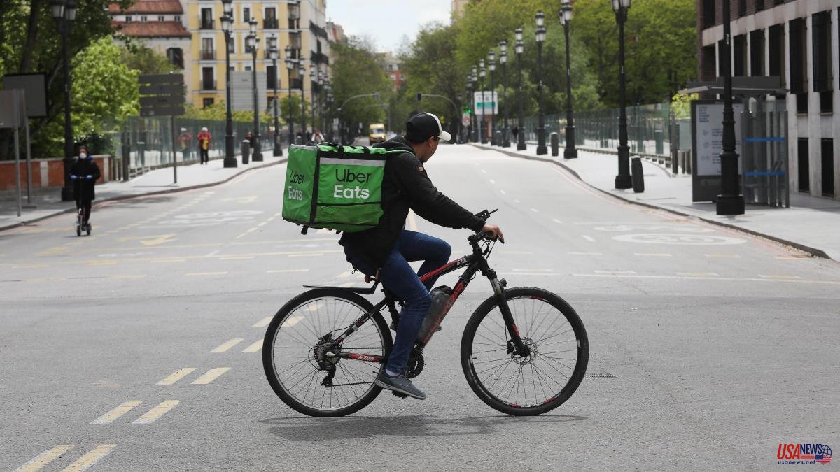 The new Uber Eats with freelancers questions the effectiveness of the 'rider' law