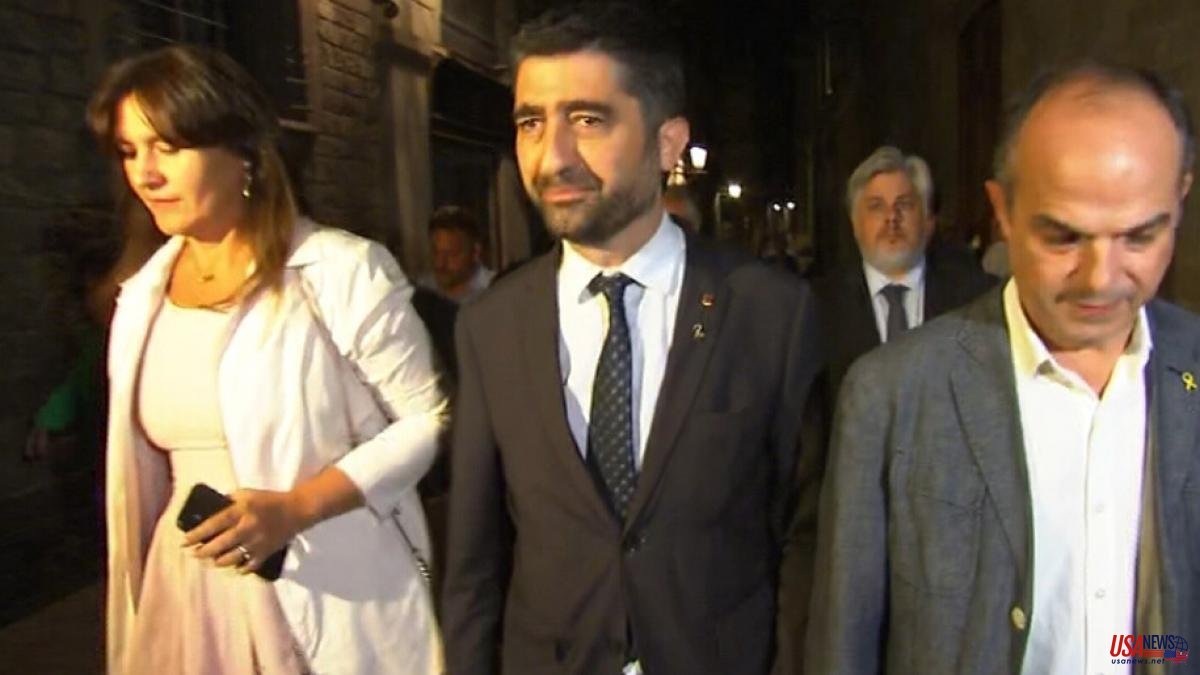 Turull, after the dismissal of Puigneró: "We feel quite expelled from the Government"