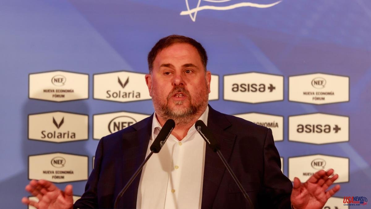 Junqueras assures that there will be an independence referendum but rejects deadlines
