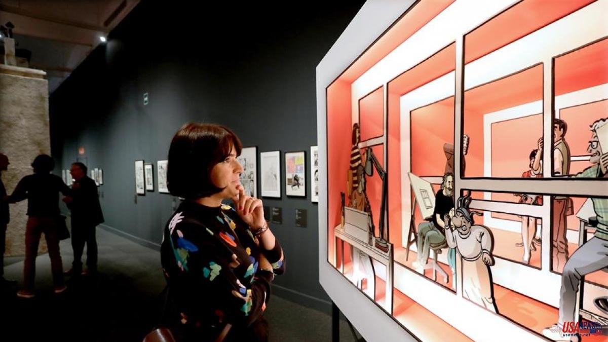 An exhibition at the CaixaForum in Barcelona reviews the history of comics