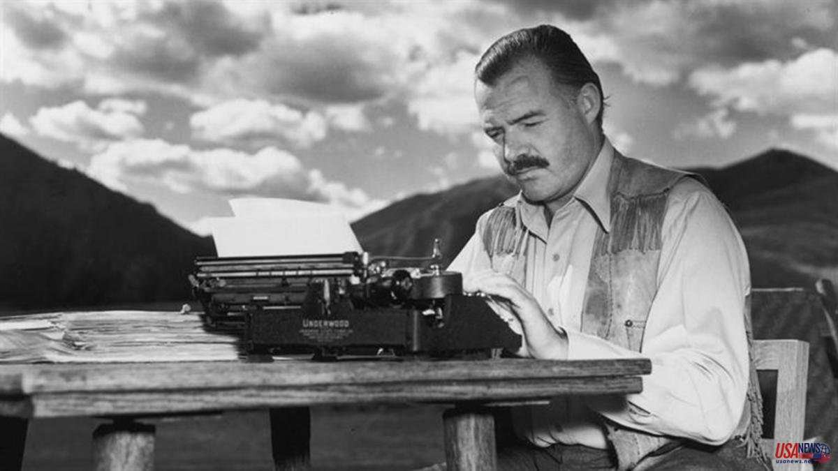 Hemingway embarks on his way to the Nobel Prize with 'The Old Man and the Sea'
