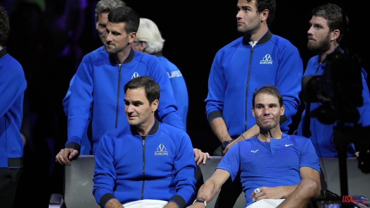 Federer explains the photo with Nadal: "It was a secret thank you"