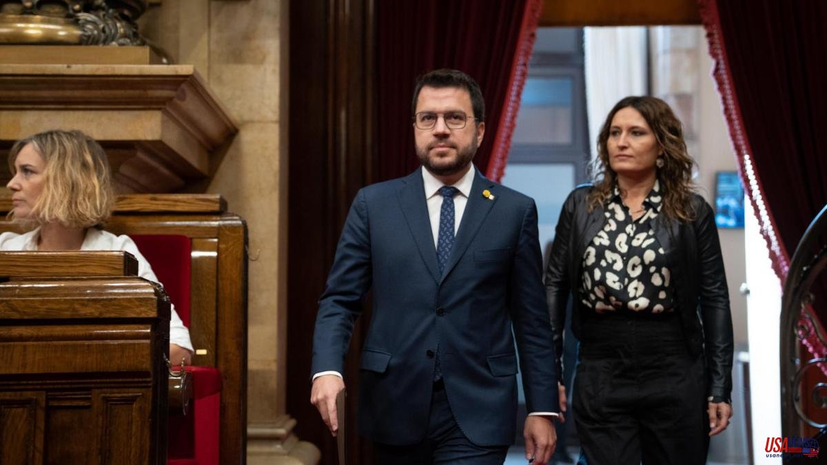 Aragonès rejects Junts' proposal, which asks to reinstate Puigneró as vice president